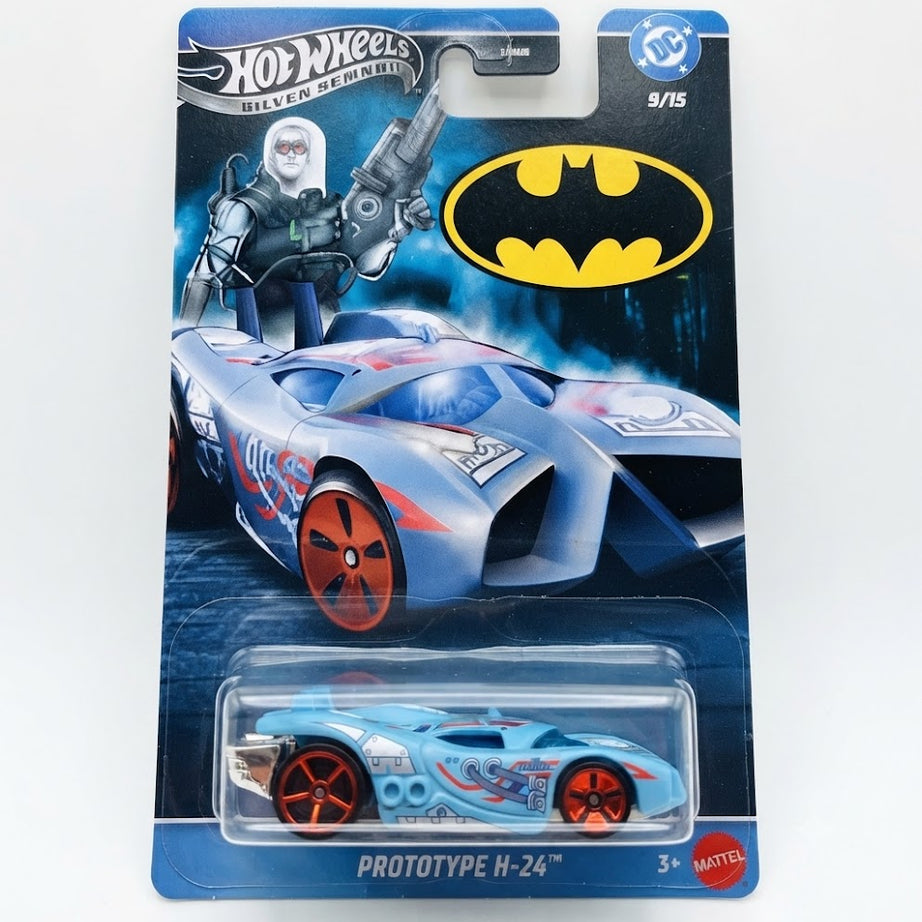 Hot Wheels DC Batman Prototype H-24 Die-Cast Car & Collector Carded Package