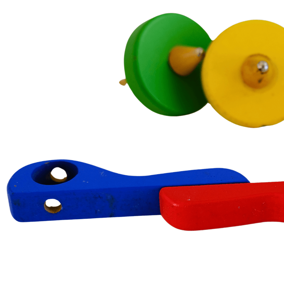 Hand made Wooden Spinning Tops-1 Piece - Kids Bestie