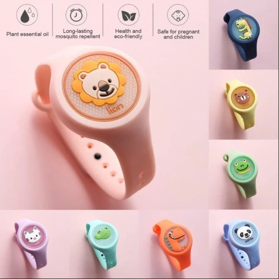 Insect Repellent Watch with LED Light for Baby, Kids Protection Band
