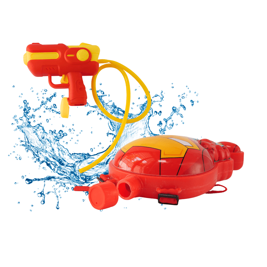 Holi Water Toy Iron Man Gun - Kids Bestie