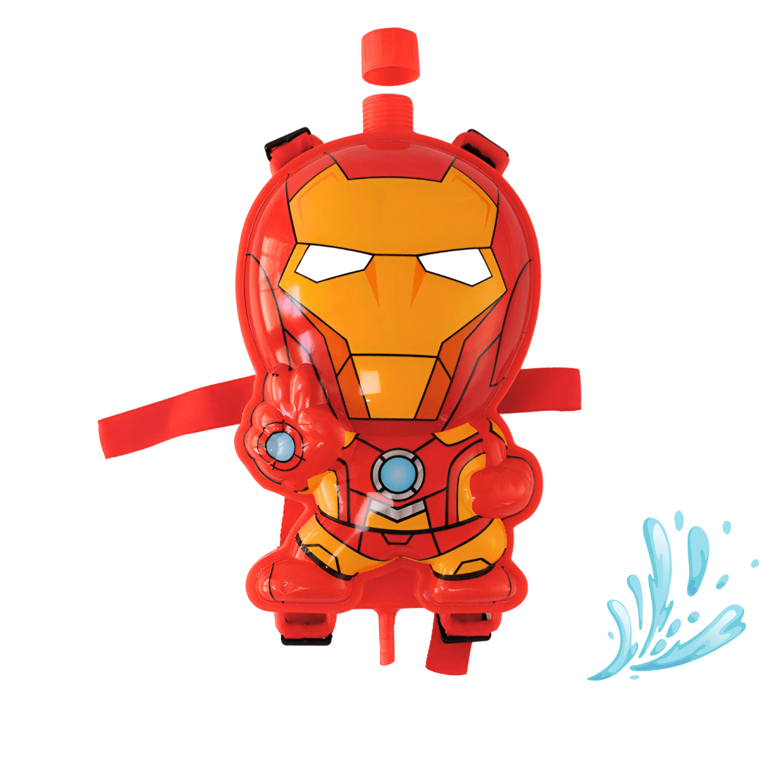Holi Water Toy Iron Man Gun - Kids Bestie