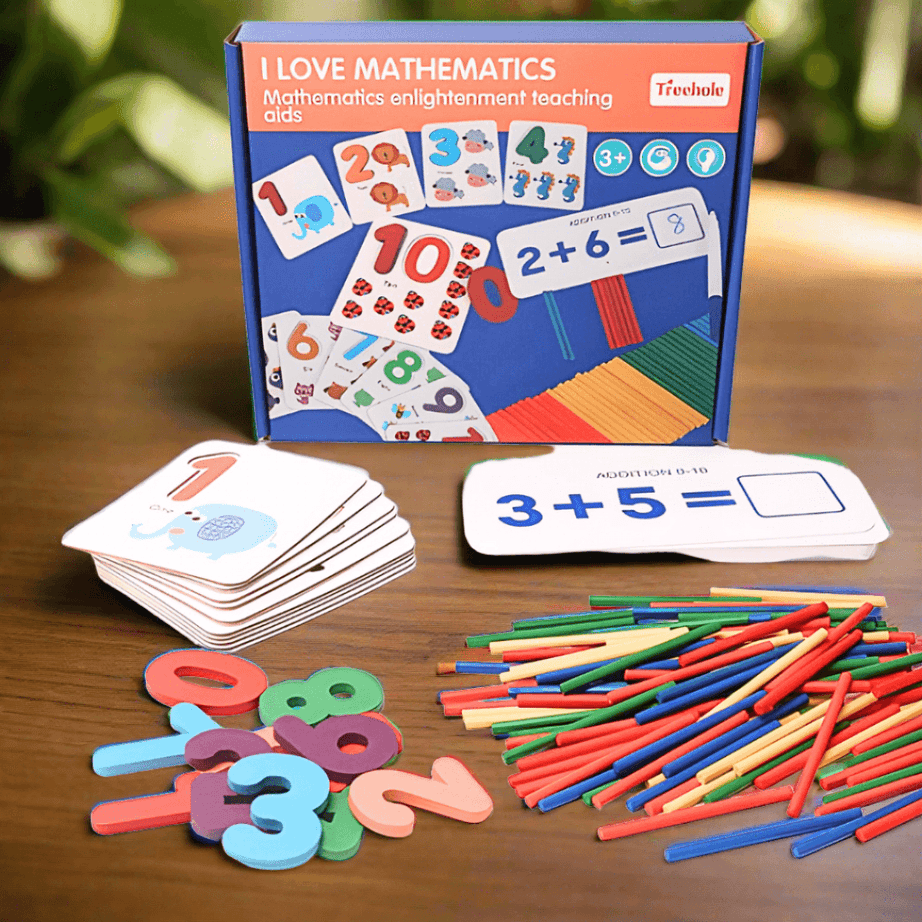 I Love Mathematics Learning Kit for Kids - Kids Bestie