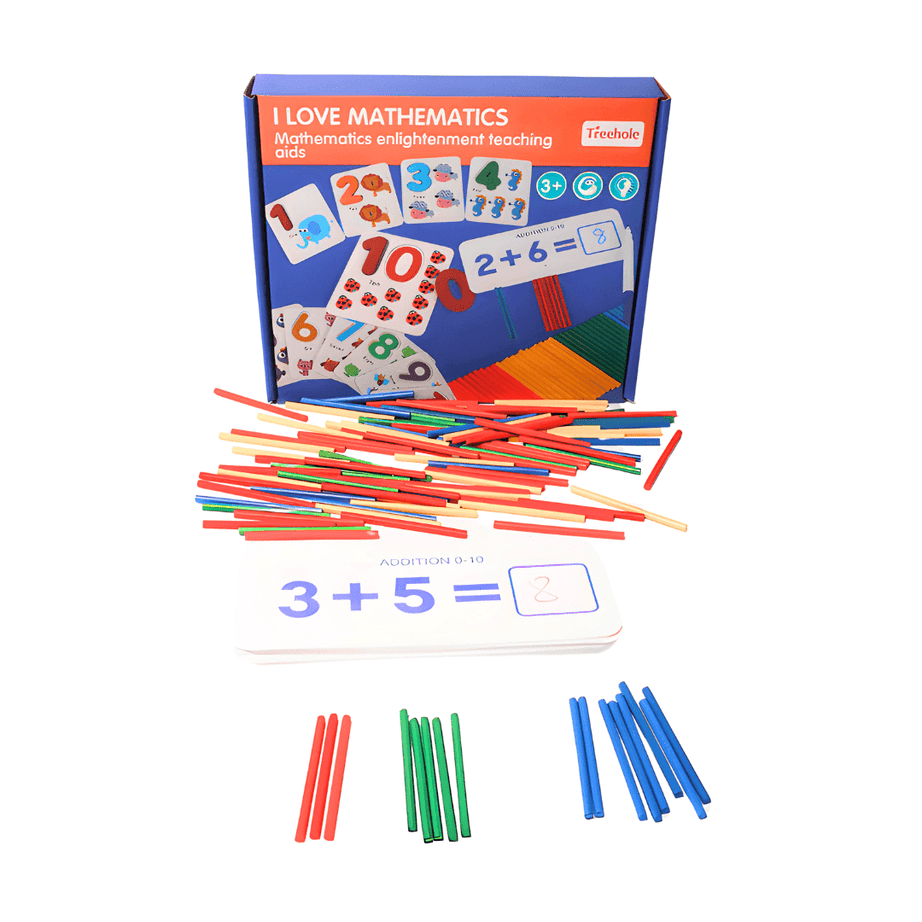 I Love Mathematics Learning Kit for Kids - Kids Bestie