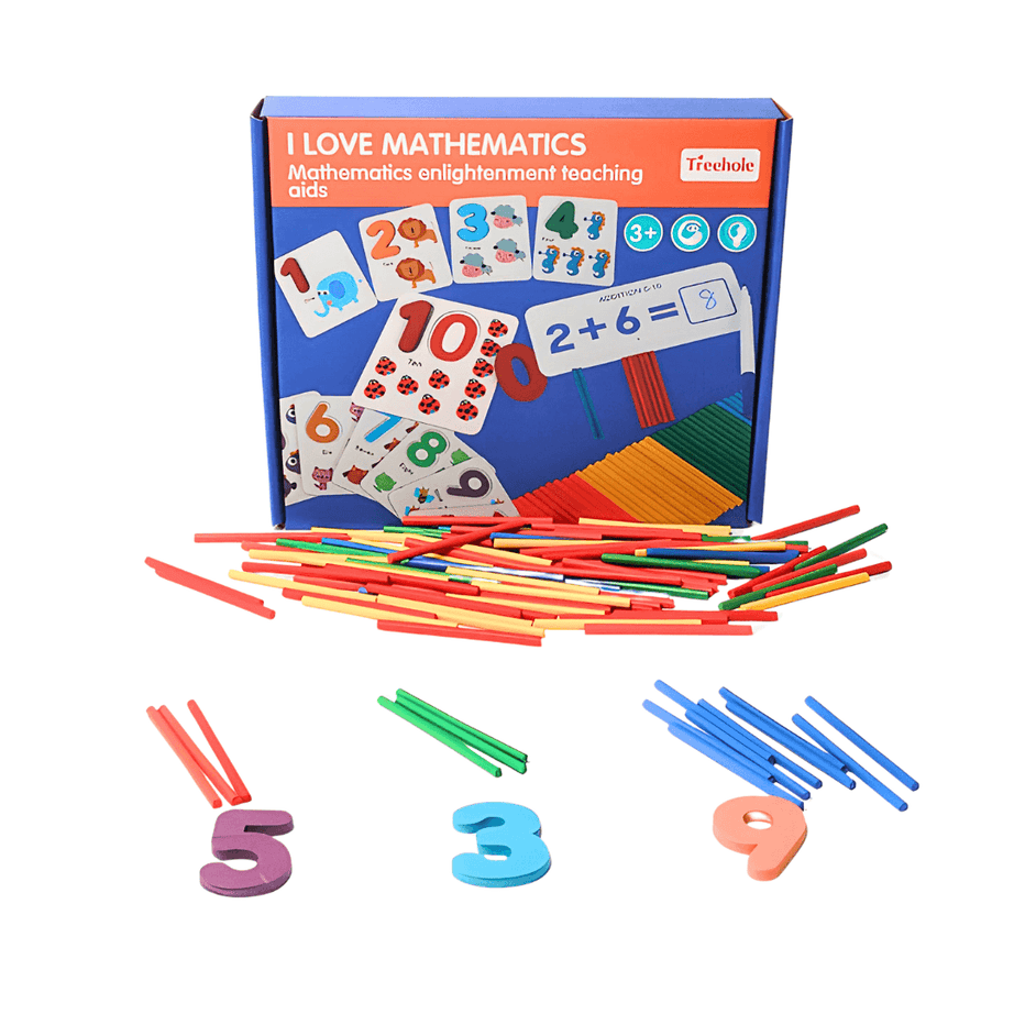 I Love Mathematics Learning Kit for Kids - Kids Bestie