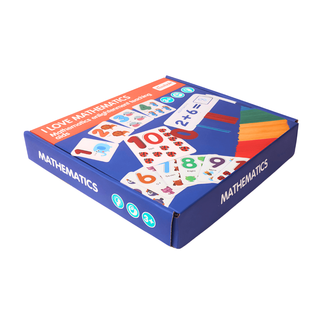 I Love Mathematics Learning Kit for Kids - Kids Bestie