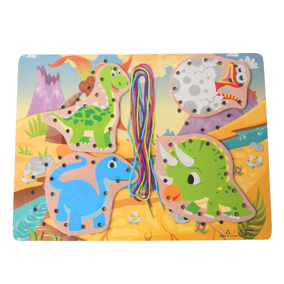 Insects, Animals, dress, vegetables Laycing for Kids-1 (Random design will be send) - Kids Bestie