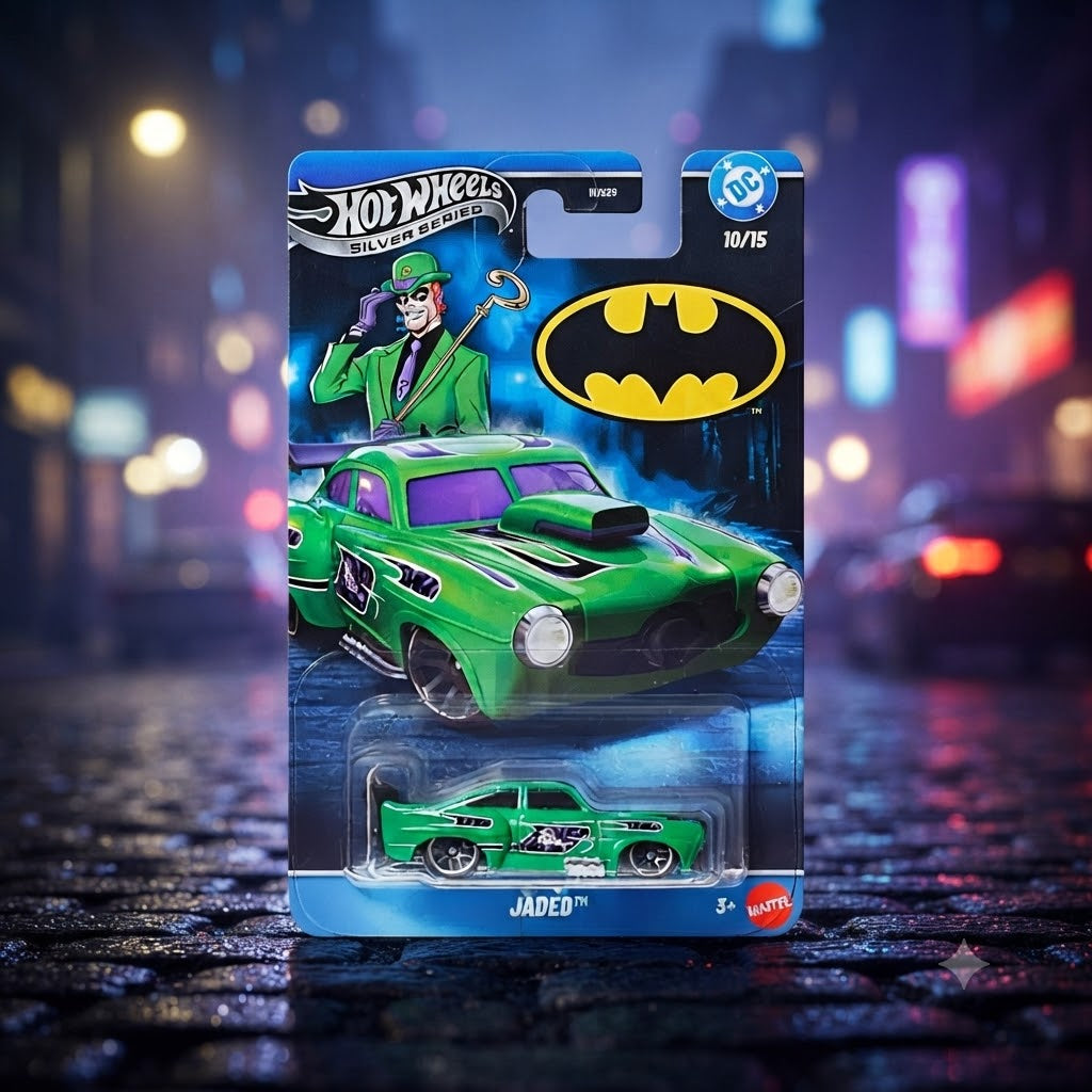 Hot Wheels Silver Series DC Batman 'The Riddler's Jaded™' Die-Cast Car (10/15)