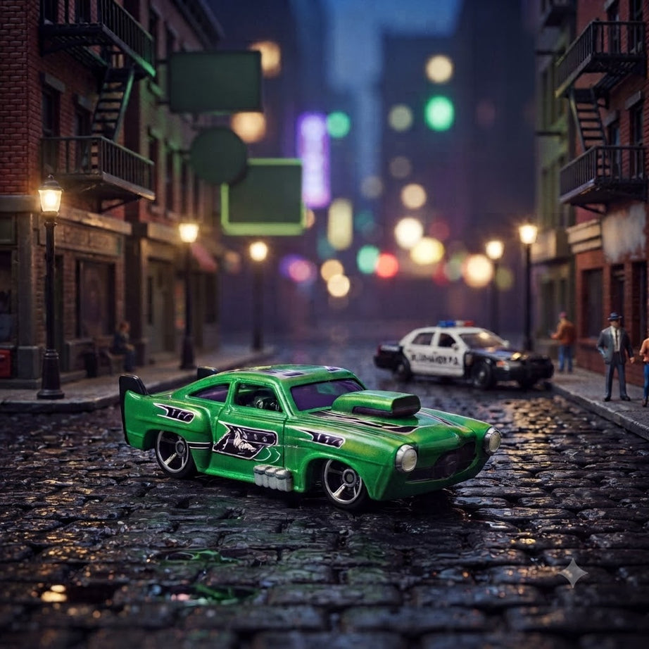 Hot Wheels Silver Series DC Batman 'The Riddler's Jaded™' Die-Cast Car (10/15)