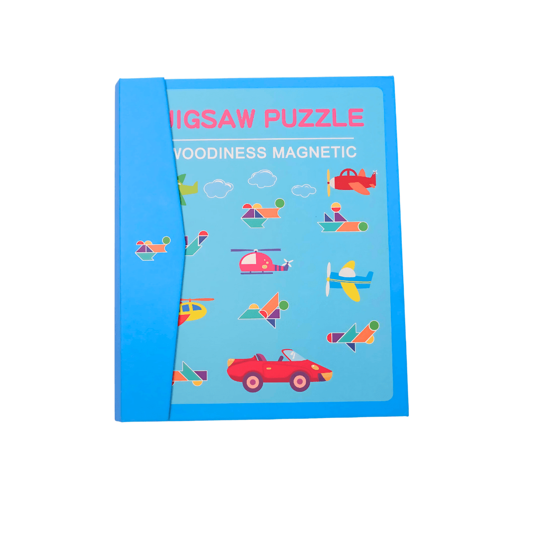Jigsaw Puzzle-Woodiness Tangram - Kids Bestie