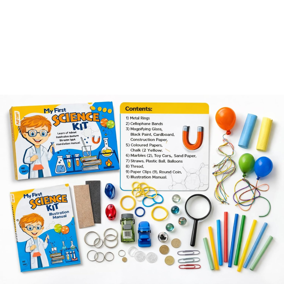 My First Science Kit for Kids – Educational STEM Learning Toy with Fun Experiments