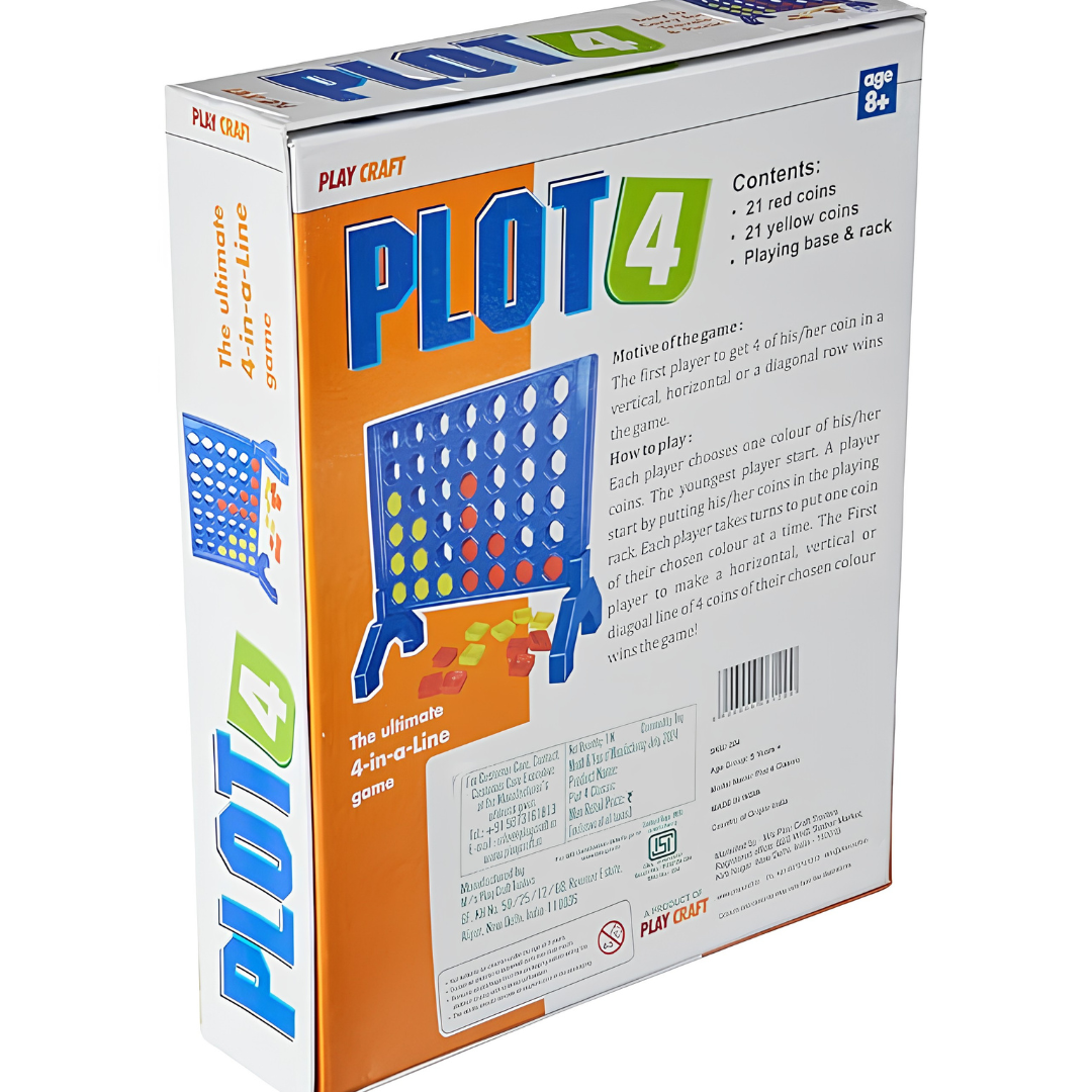Play Craft Plot 4 Classic – Connect, Strategy & Victory!