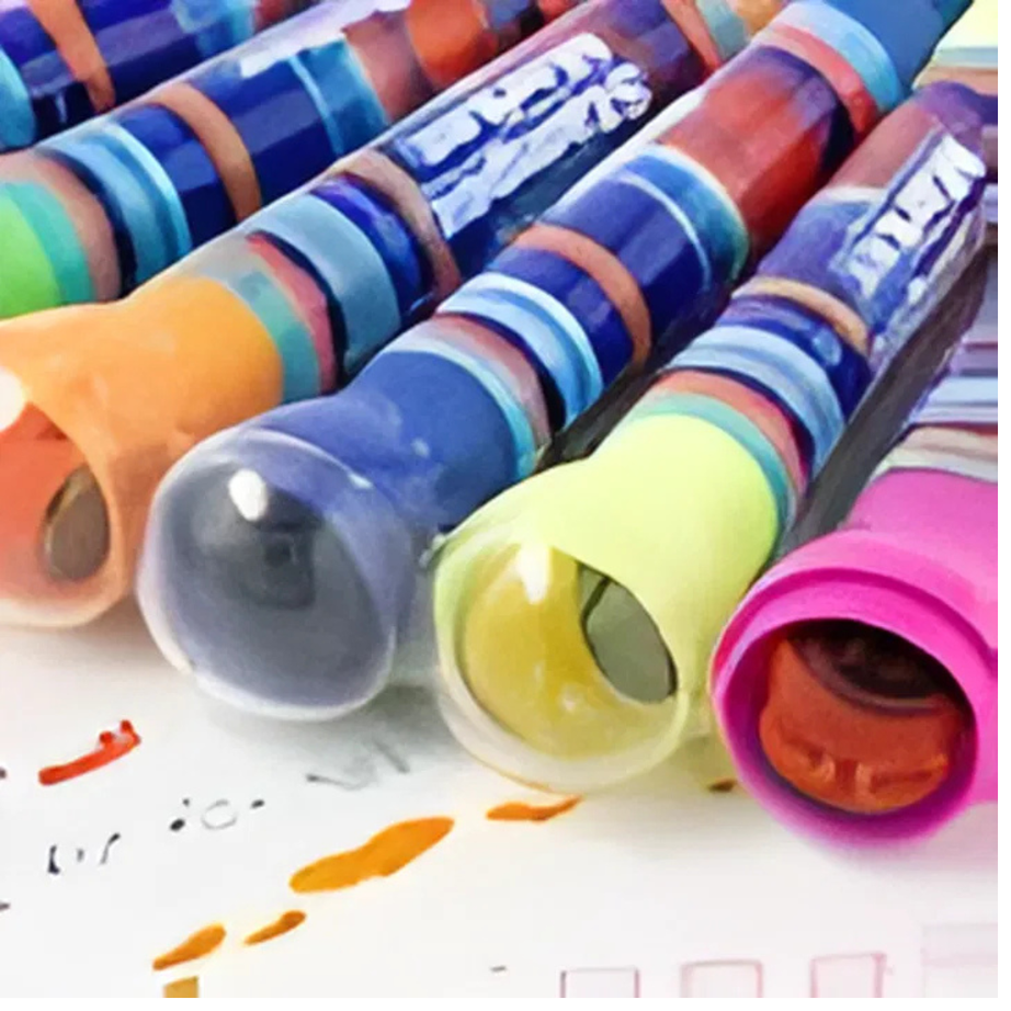 🎨 Roller Stamper Marker – Fun Pattern Drawing Tool for Kids 🖌️
