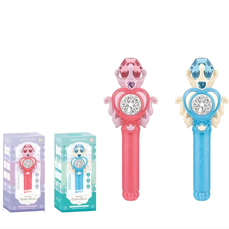 ✨ Magical Bubble Wand Machine with Lights 🌈🫧