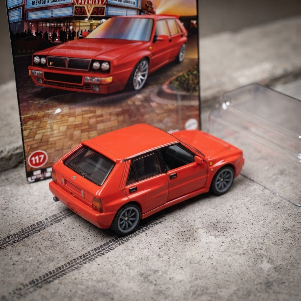 Hot Wheels Boulevard Series #117: Lancia Delta Integrale Die-Cast Collectible Car-Imported