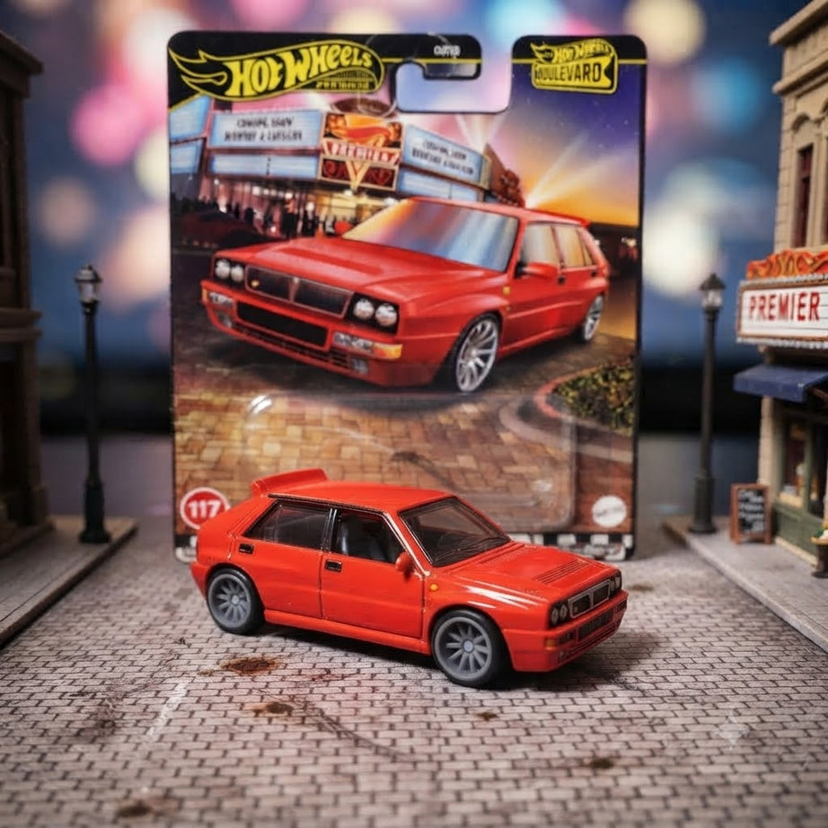 Hot Wheels Boulevard Series #117: Lancia Delta Integrale Die-Cast Collectible Car-Imported