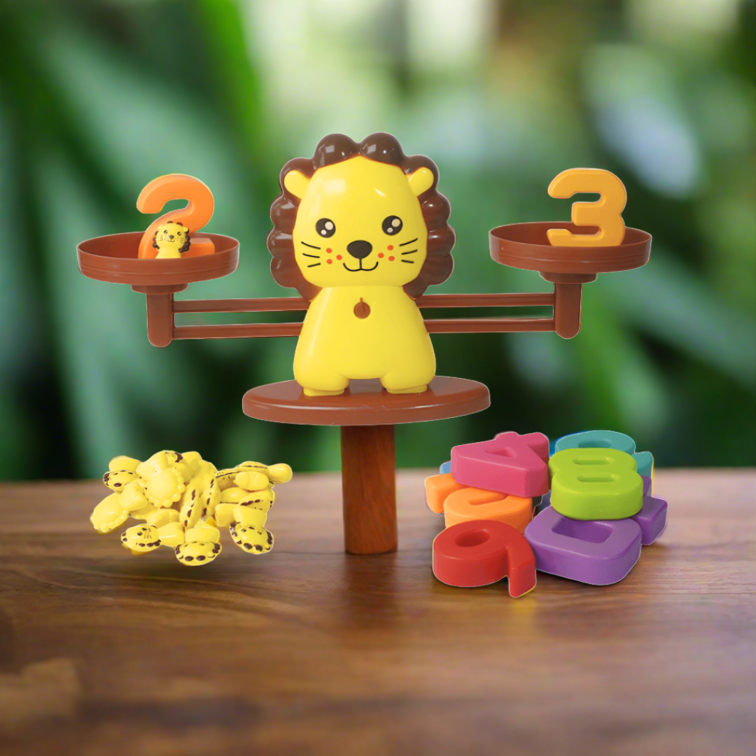 LION Balancing Math Learning Game- Big - Kids Bestie