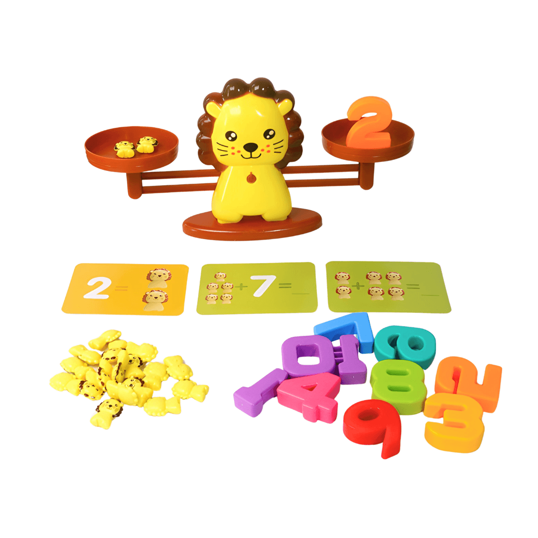 LION Balancing Math Learning Game- Big - Kids Bestie