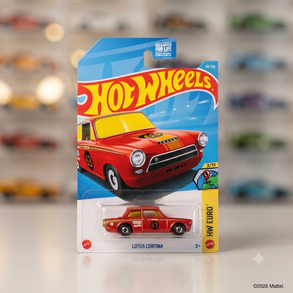 Hot Wheels Speed & Style Die-Cast Duo: Porsche Taycan Turbo S & Lotus Cortina