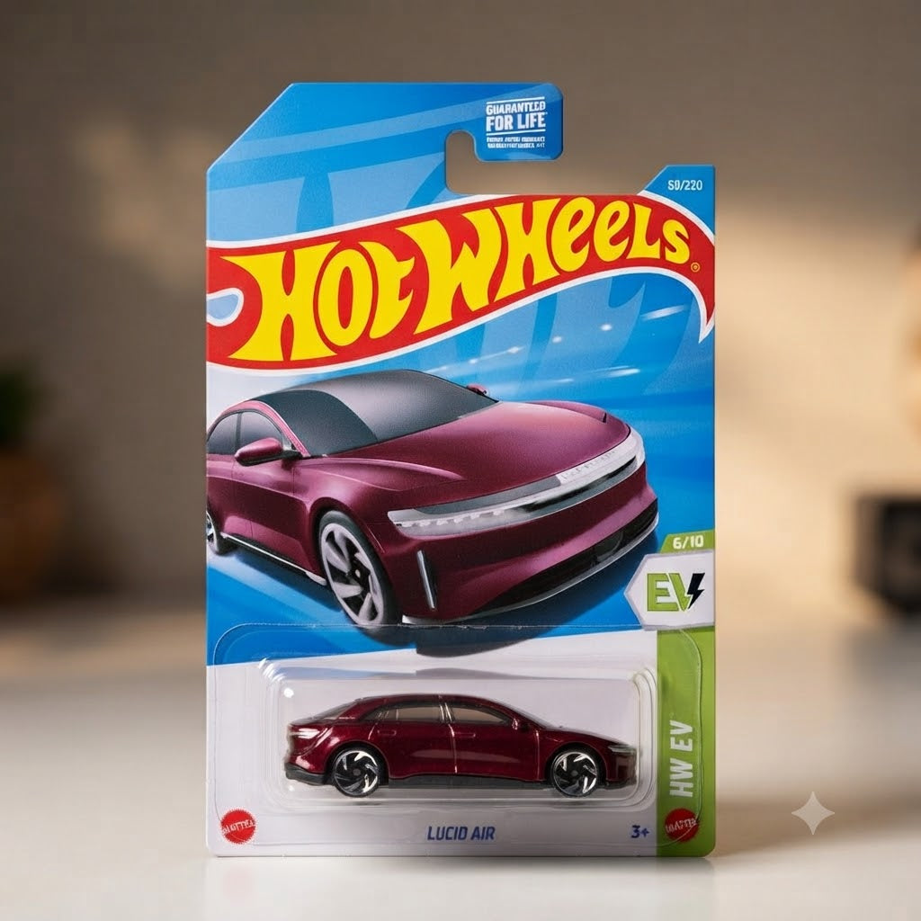 1+1 Hot Wheels Combo Collectors' Showcase: Lucid Air & '83 Chevy Silverado