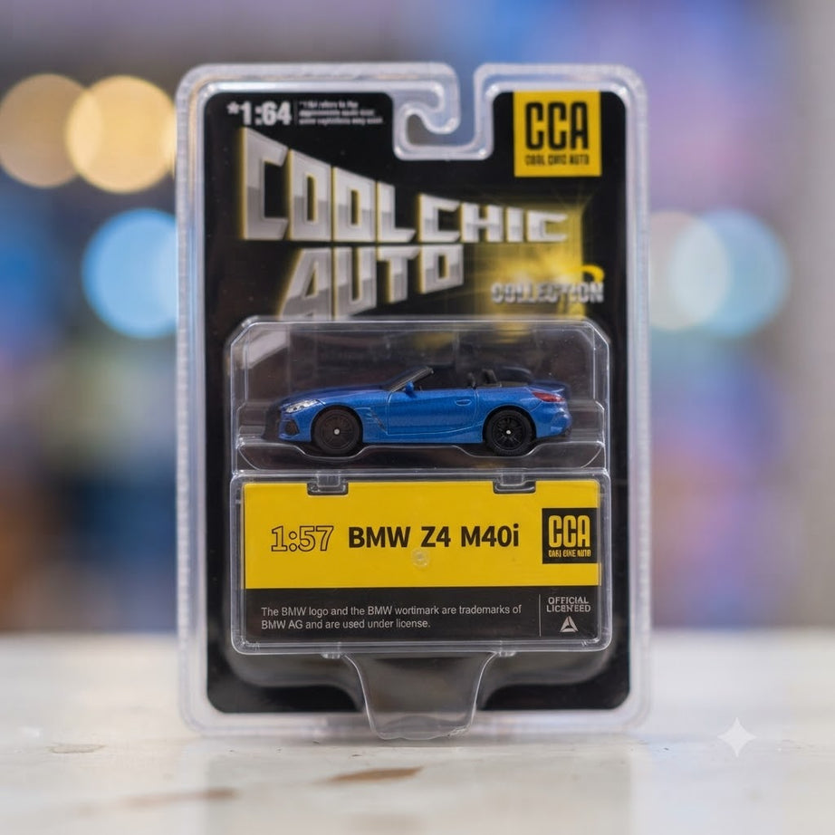 Cool Chic Auto (CCA) 1:64 Scale BMW Z4 M40i Die-Cast Collector's Edition