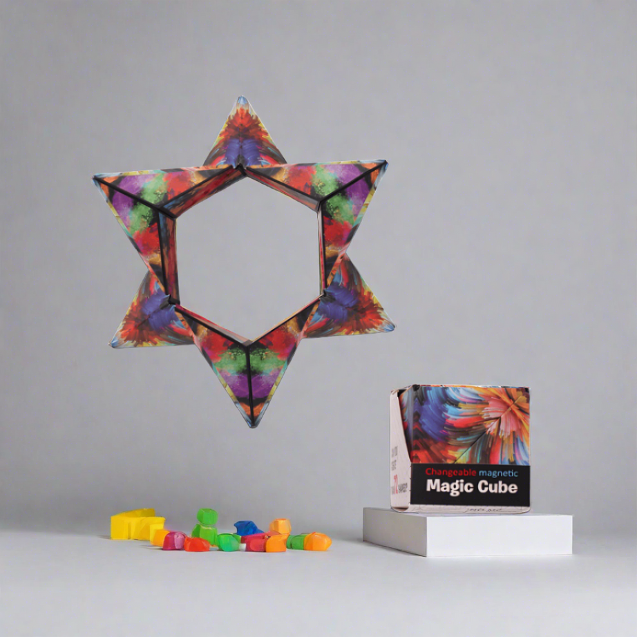 Magic Cube Shape Shifting Puzzle Box - Kids Bestie
