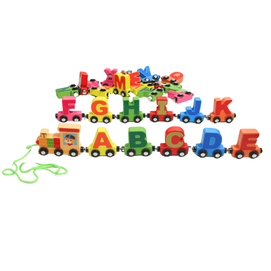 Magnetic Hauling Train with Pictures for Kids - Kids Bestie