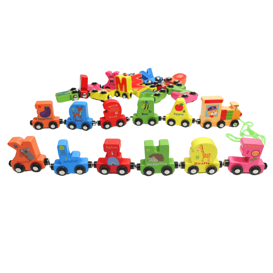 Magnetic Hauling Train with Pictures for Kids - Kids Bestie
