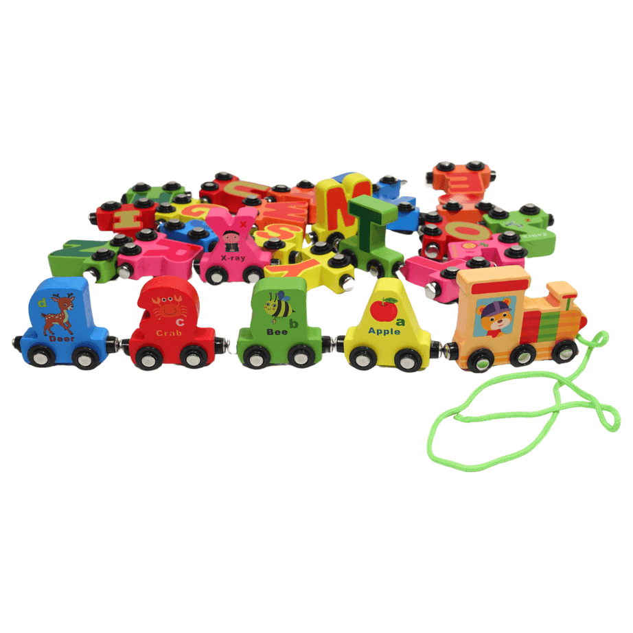 Magnetic Hauling Train with Pictures for Kids - Kids Bestie