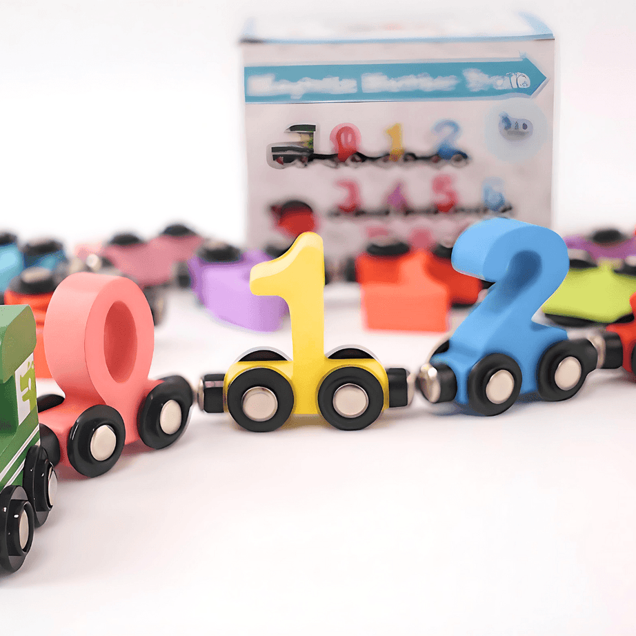 Magnetic Number Train for Kids Age 3+ - Kids Bestie