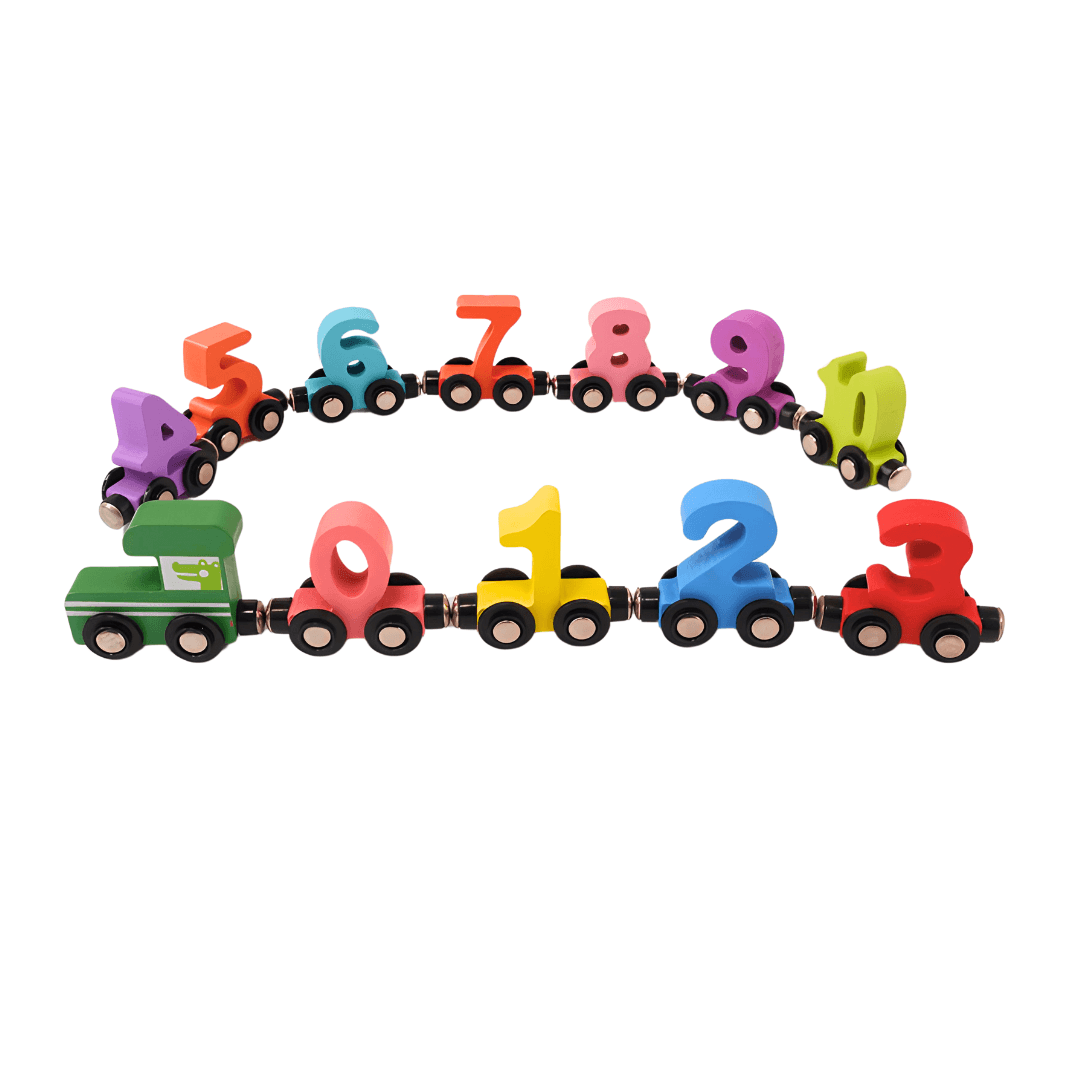Magnetic Number Train for Kids Age 3+ - Kids Bestie