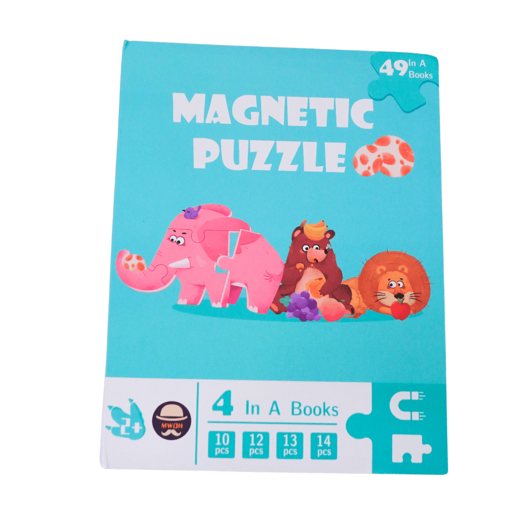 Magnetic puzzle for Kids(Random design will be send) - Kids Bestie