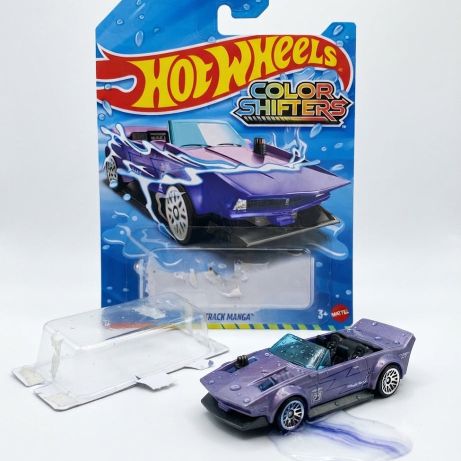 Hot Wheels Color Shifters Track Manga Die-Cast Car
