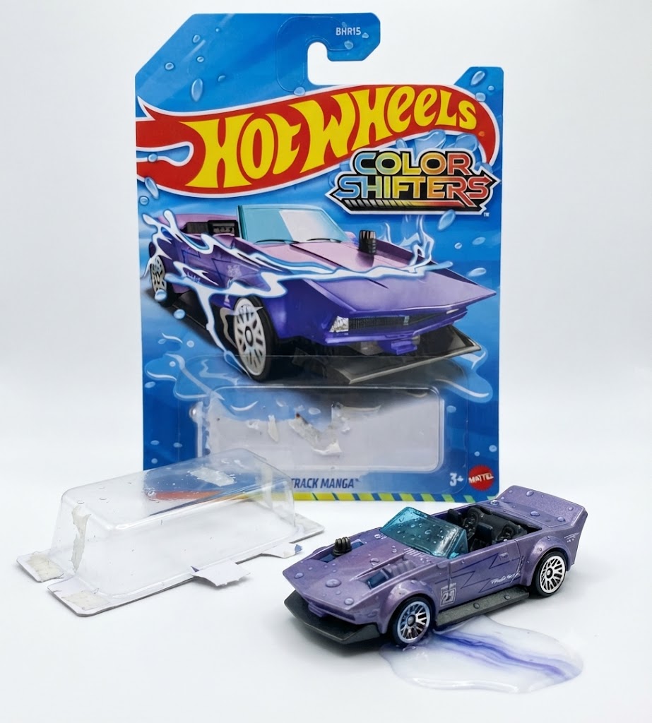 Hot Wheels Color Shifters Track Manga Die-Cast Car