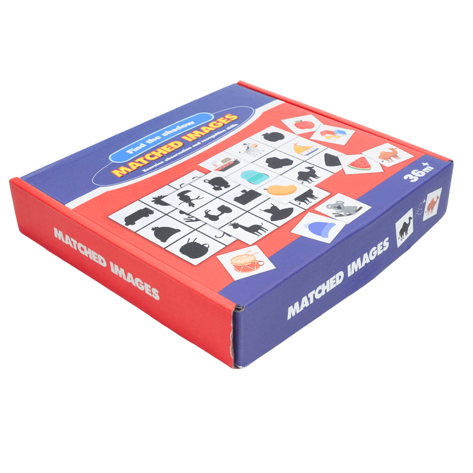 Matched Images, find the Shadow for Kids - Kids Bestie