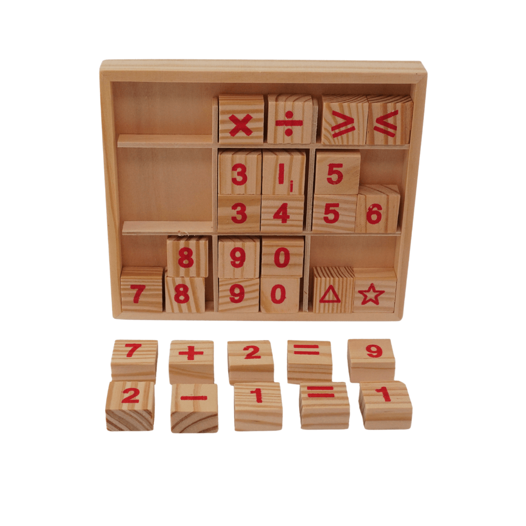 Math with Wooden Abacus for ages above 3 years - Kids Bestie