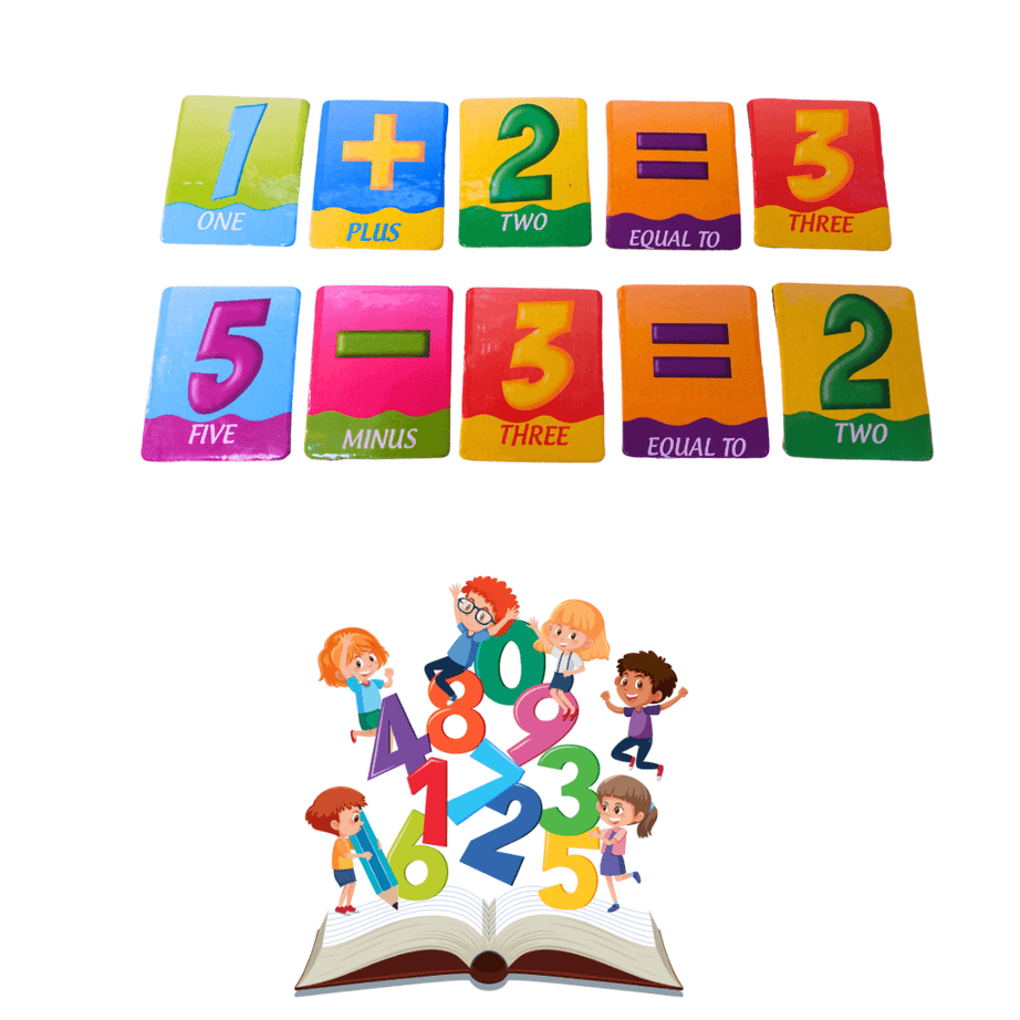 Maths Builder Learning Flash Cards for Kids - Kids Bestie