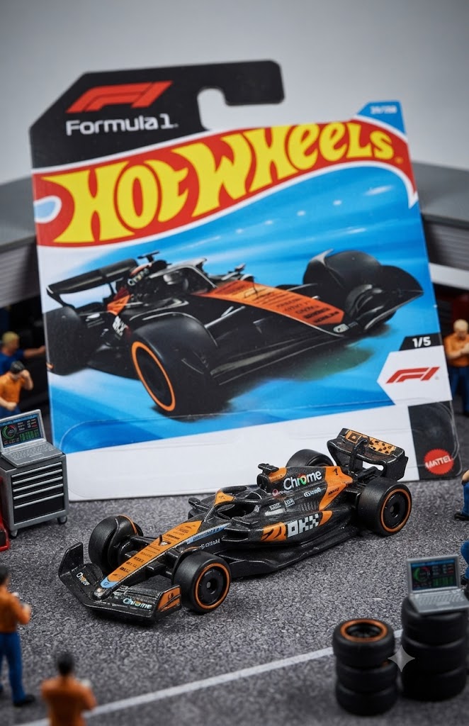 1+1 Hot Wheels Combo Collectible Die-Cast Racing Cars Assortment