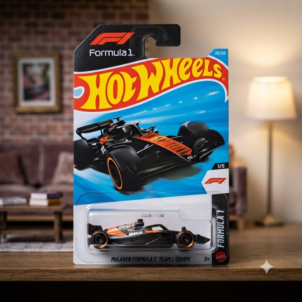 1+1 Hot Wheels Combo Collectible Die-Cast Racing Cars Assortment