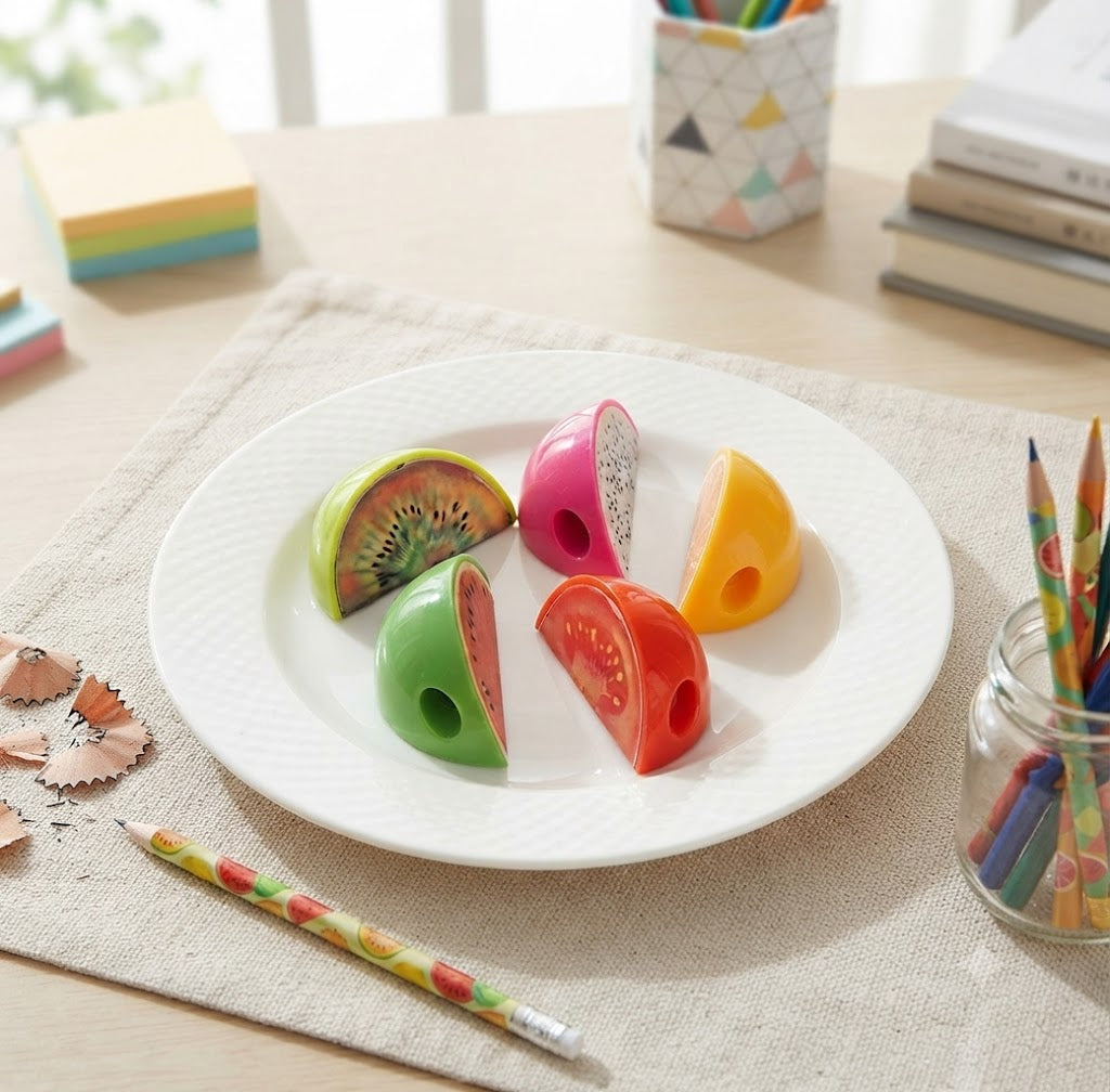 Fruity Slice Single-Piece Novelty Pencil Sharpener