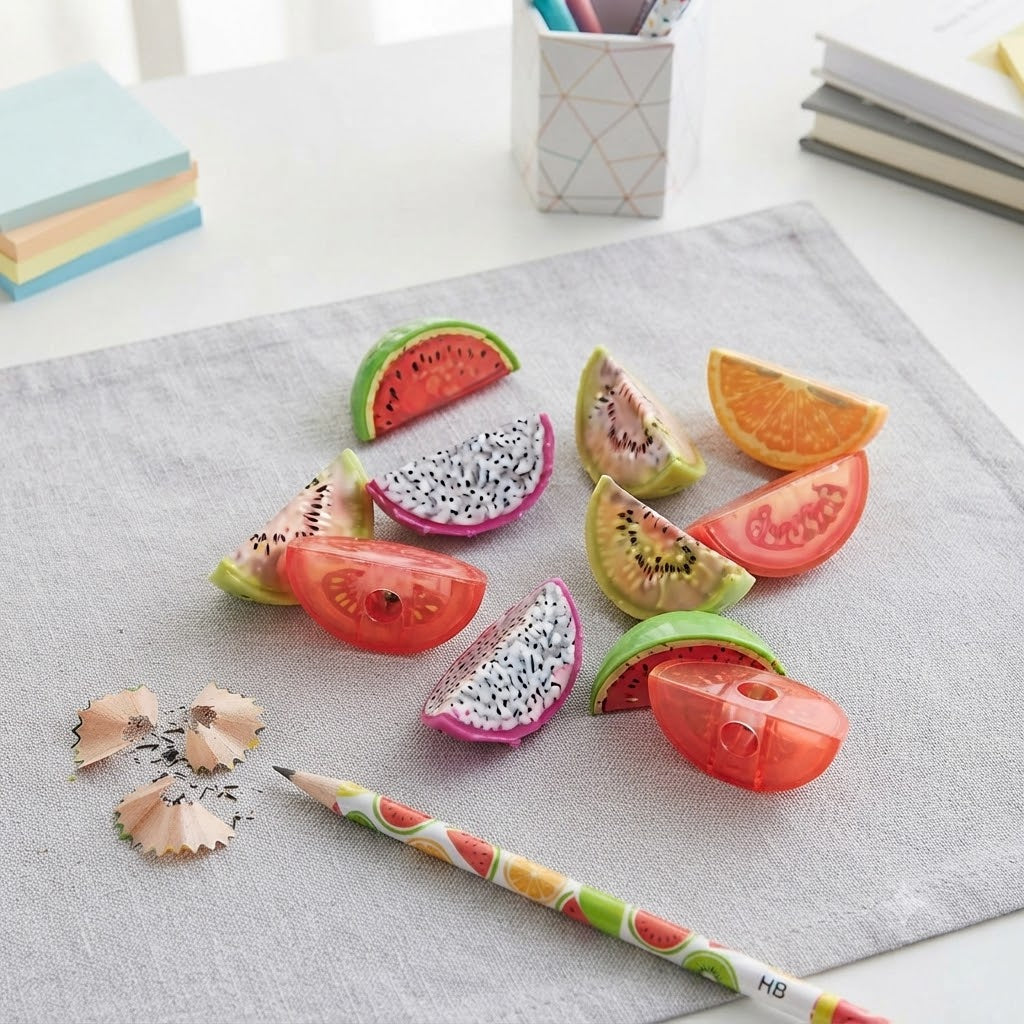 Fruity Slice Single-Piece Novelty Pencil Sharpener