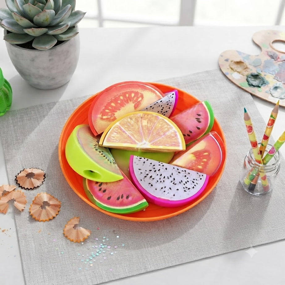 Fruity Slice Single-Piece Novelty Pencil Sharpener