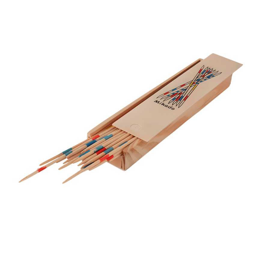 Mikado | Wooden 31 Pick-Up Sticks(1 Box) - Kids Bestie