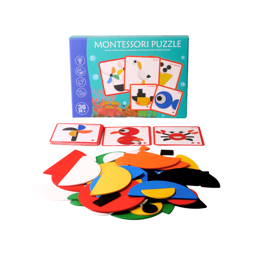 Montessori Puzzle for Kids Age 3+ - Kids Bestie