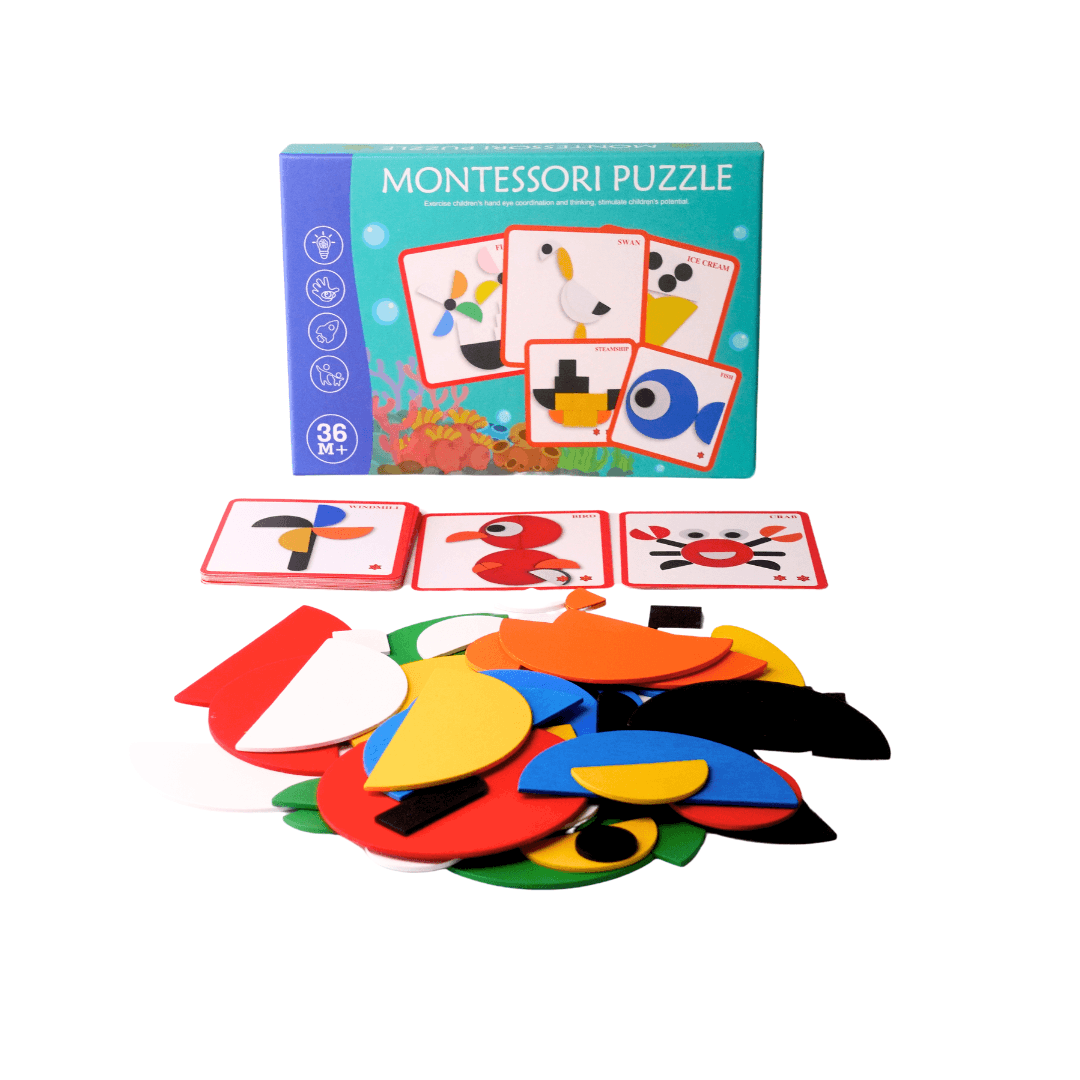 Montessori Puzzle for Kids Age 3+ - Kids Bestie