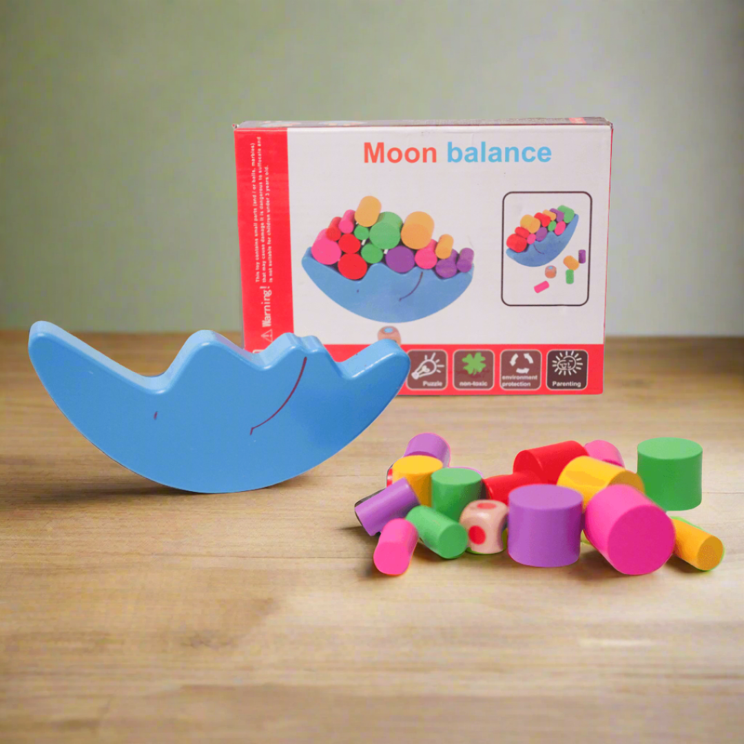 Moon Balance Gameset for kids Age 3+ - Kids Bestie