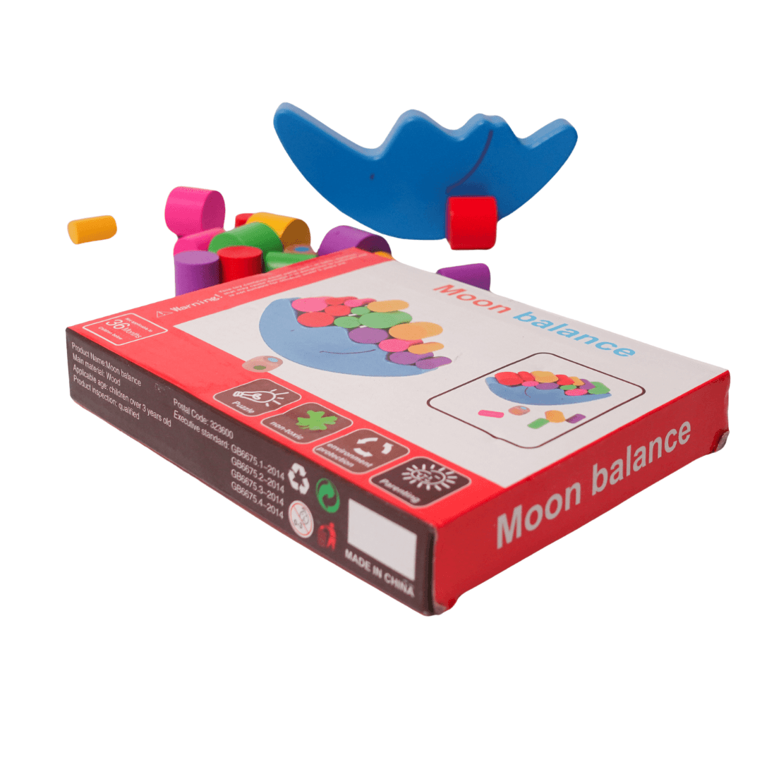 Moon Balance Gameset for kids Age 3+ - Kids Bestie
