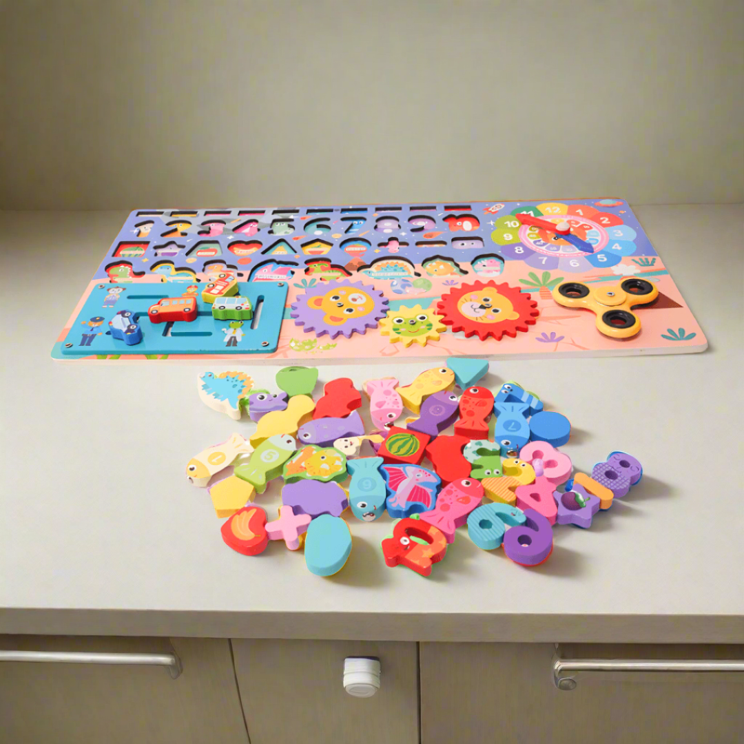Multi-functional Logarithmic Board For Kids – Kids Bestie