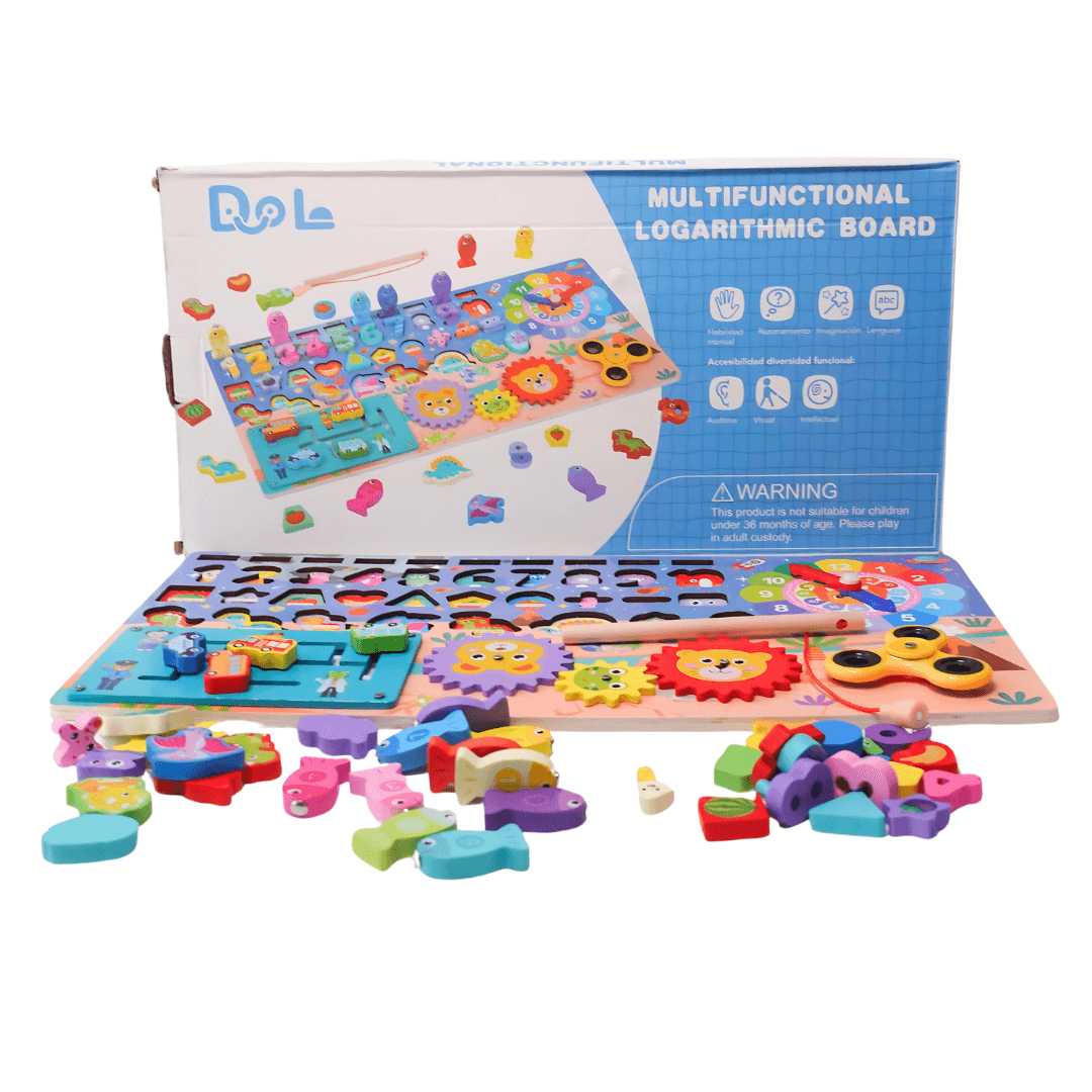 Multi-functional Logarithmic Board For Kids - Kids Bestie