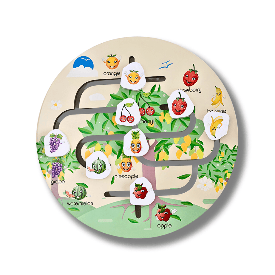 Number Maze Wooden Toy - Kids Bestie