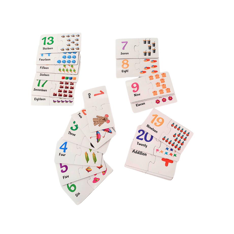 Numbers Match for Early Learning and Development - Kids Bestie